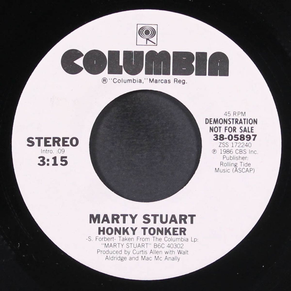 honky tonker / same by MARTY STUART