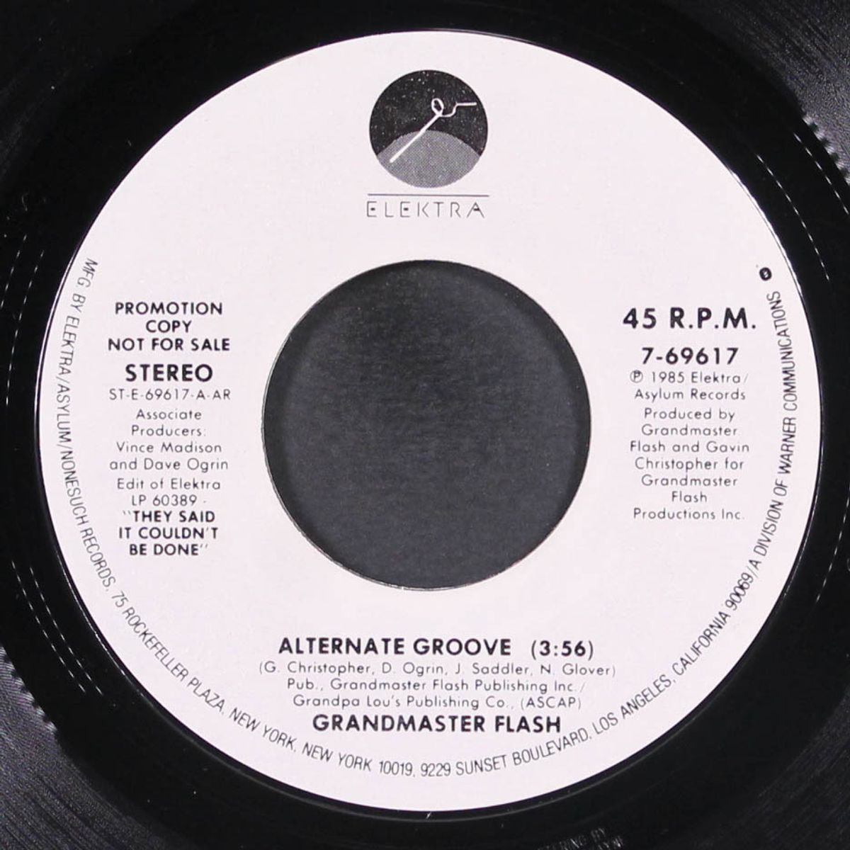 alternate groove / same by GRANDMASTER FLASH