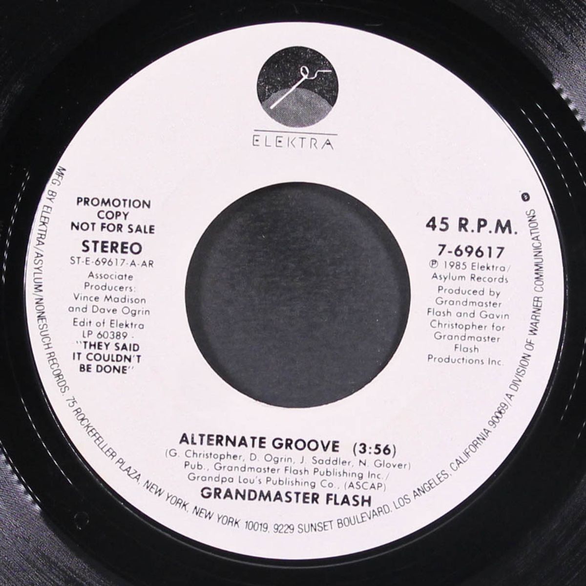alternate groove / same by GRANDMASTER FLASH