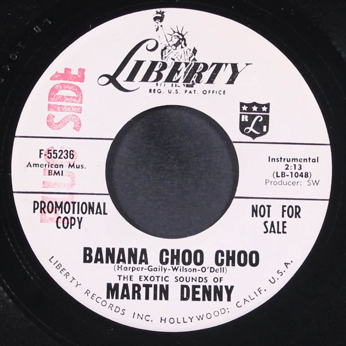 frankie and johnny / banana choo choo by MARTIN DENNY