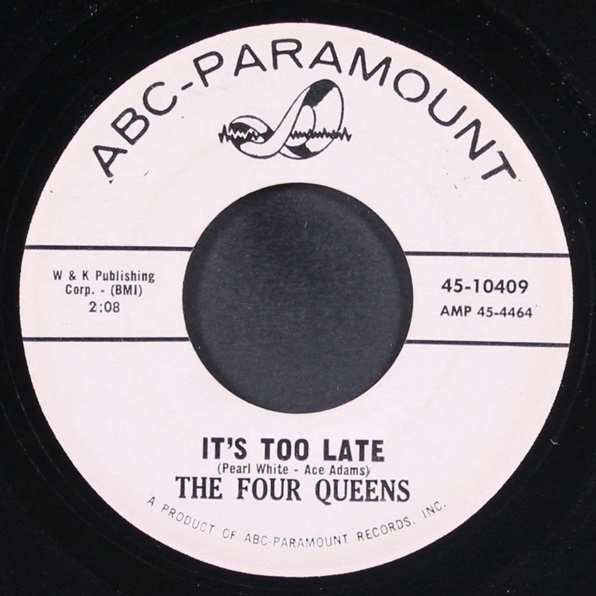 it's too late / black stockings by FOUR QUEENS