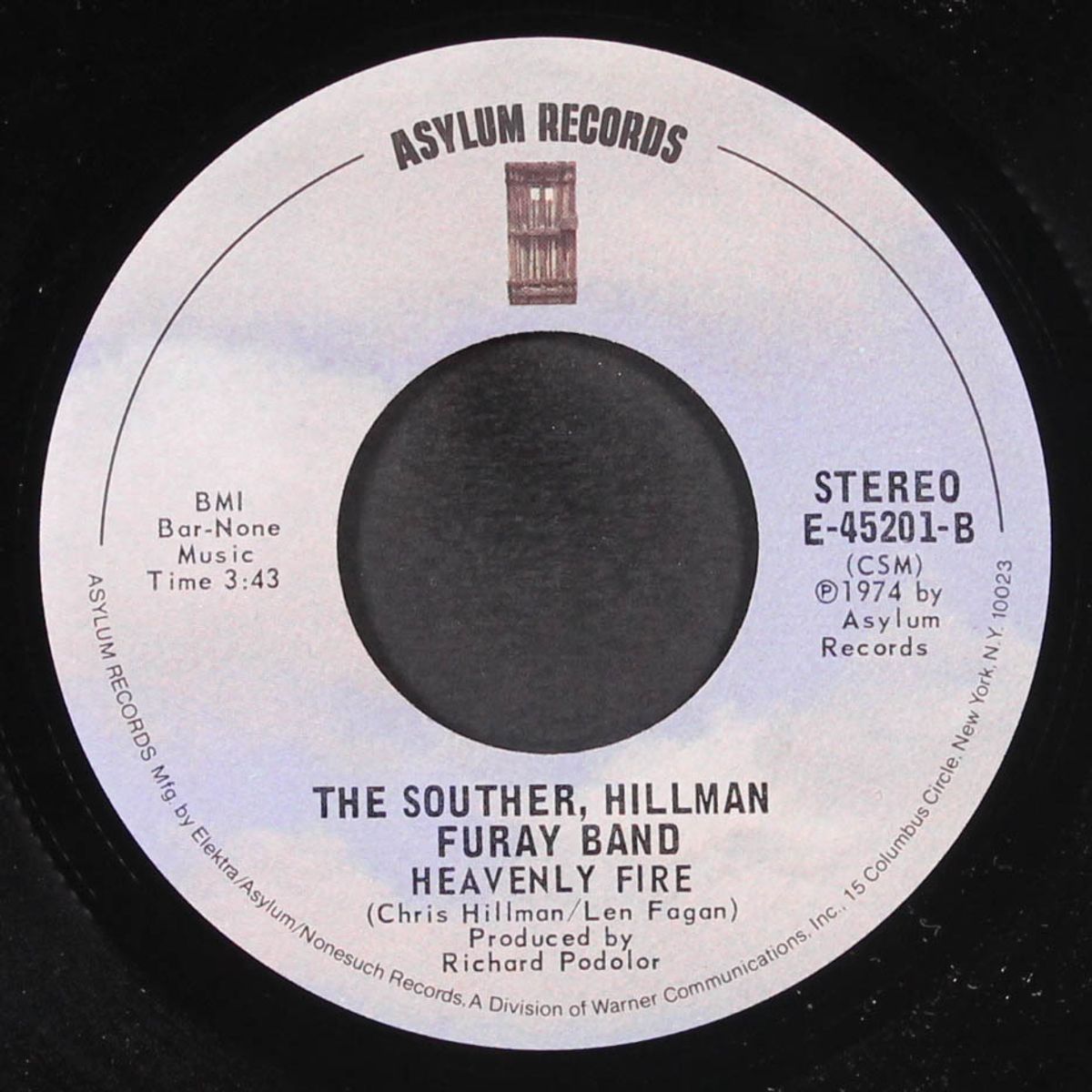 fallin' in love / heavenly fire by SOUTHER, HILLMAN, FURAY BAND