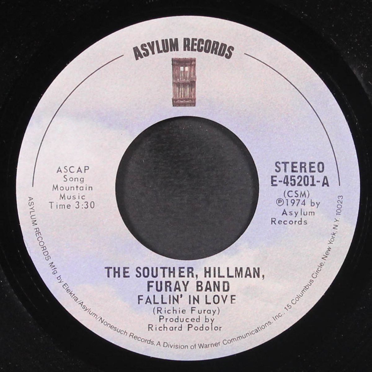 fallin' in love / heavenly fire by SOUTHER, HILLMAN, FURAY BAND