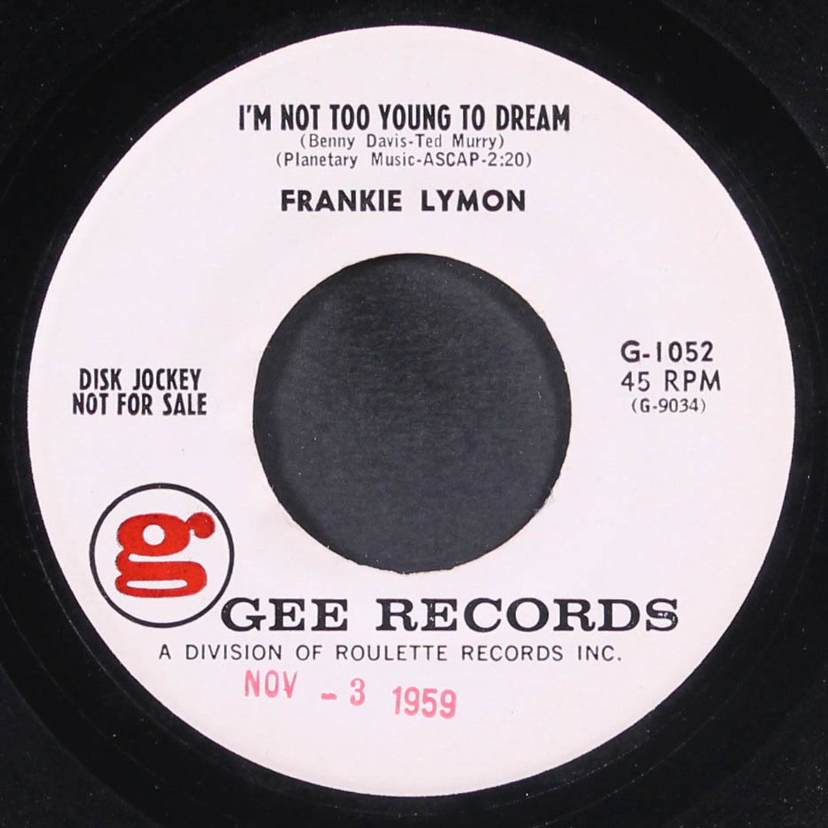 i'm not too young to dream / goody good girl by FRANKIE LYMON