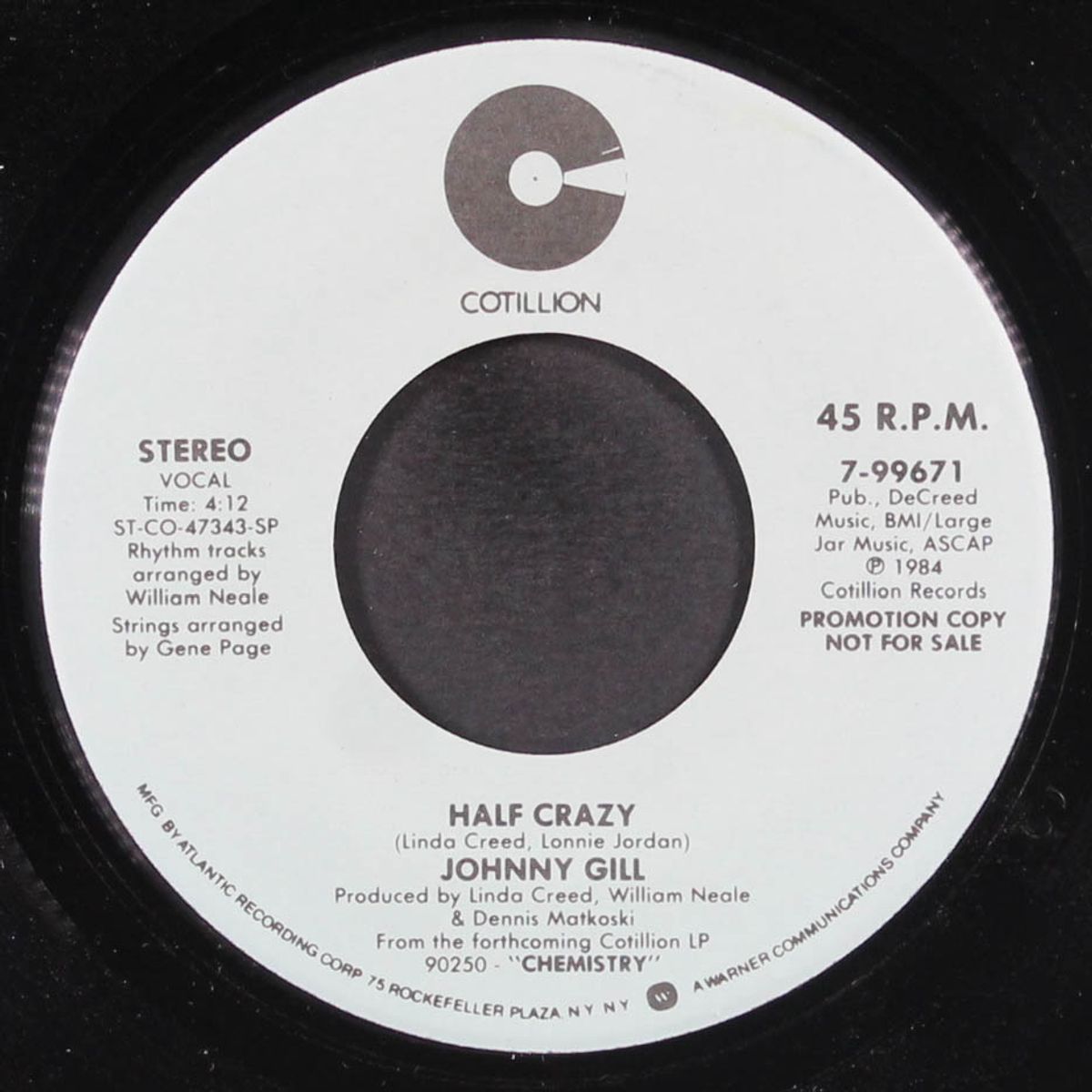 half crazy / mono by JOHNNY GILL