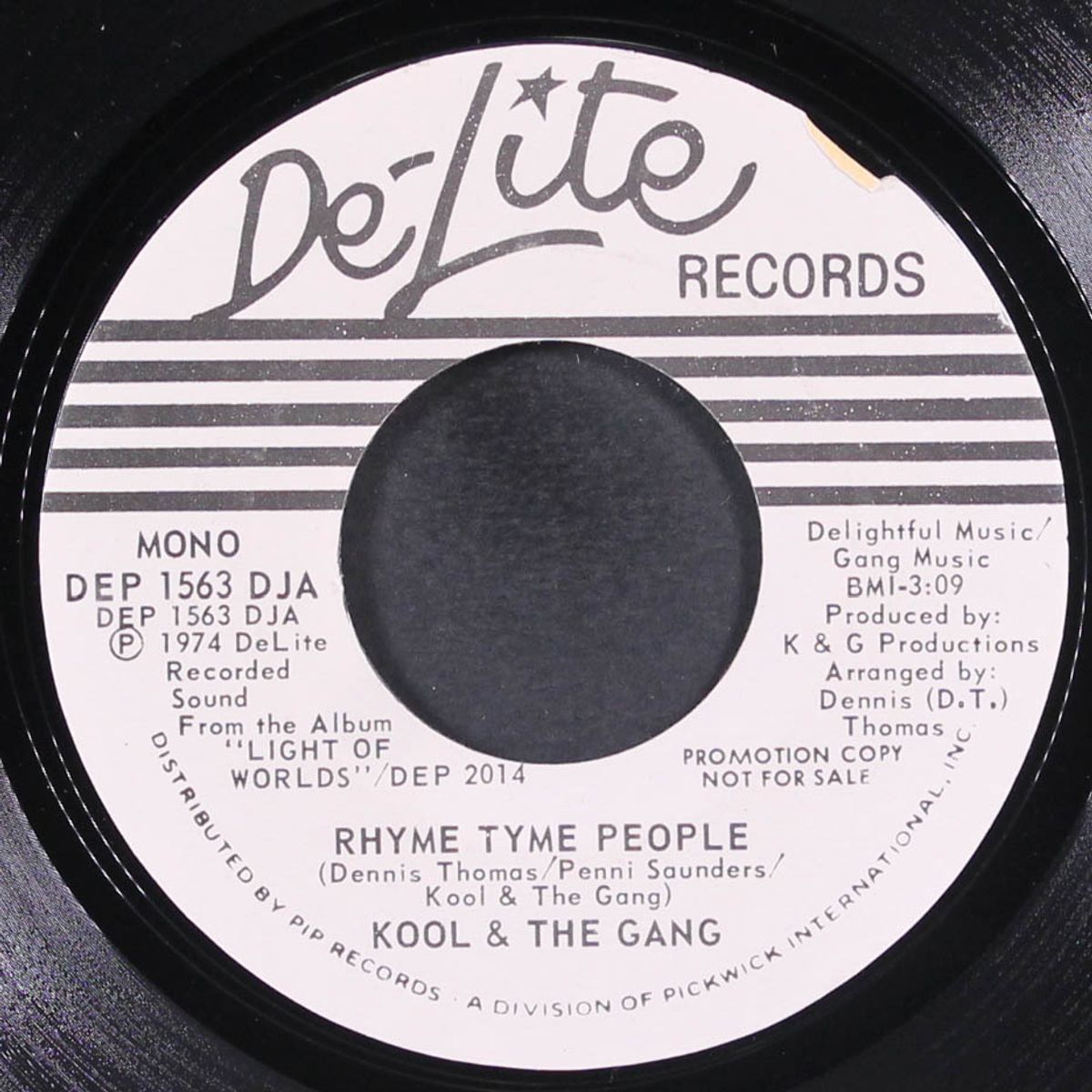 rhyme tyme people / mono by KOOL & THE GANG