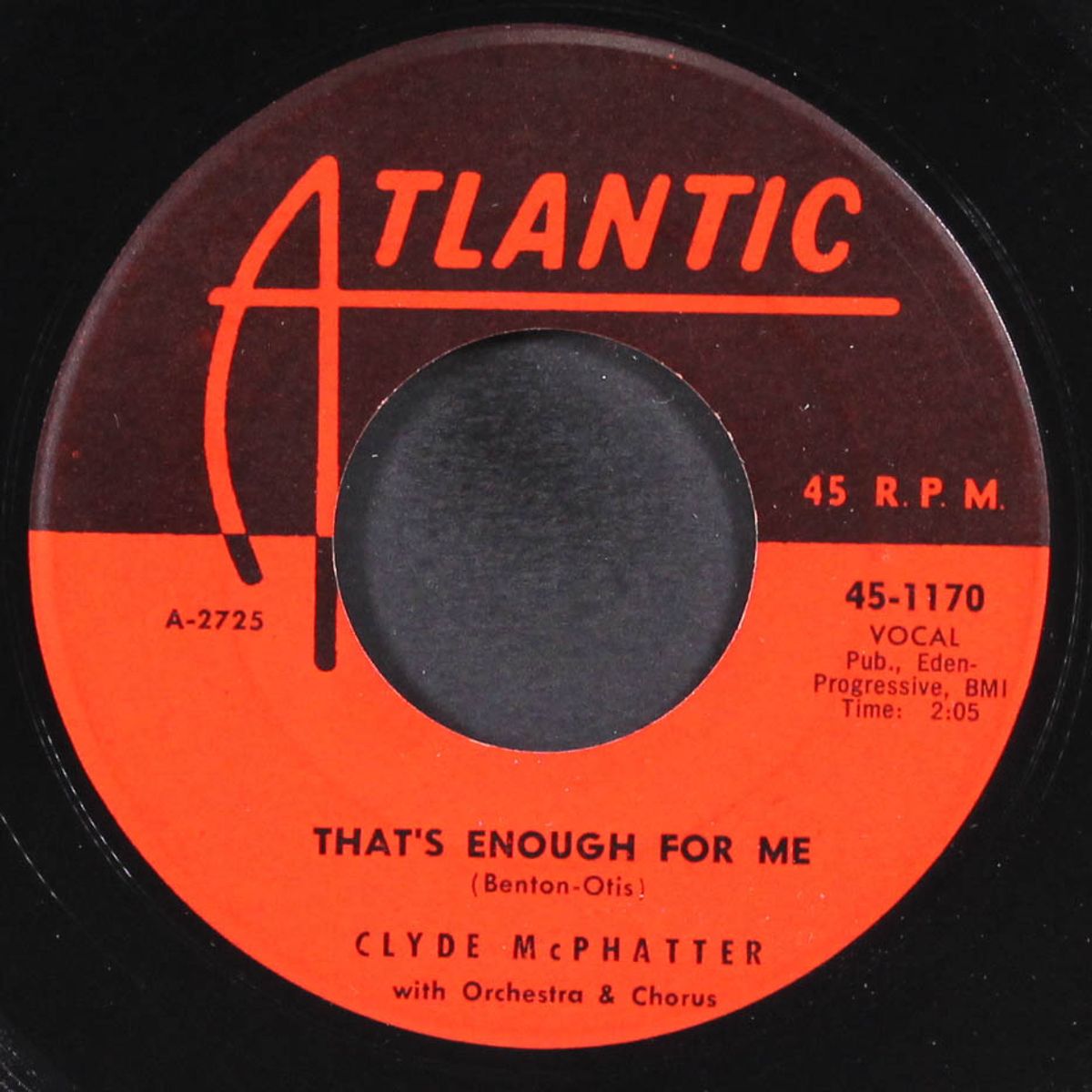 that's enough for me / no love like her love by CLYDE MCPHATTER