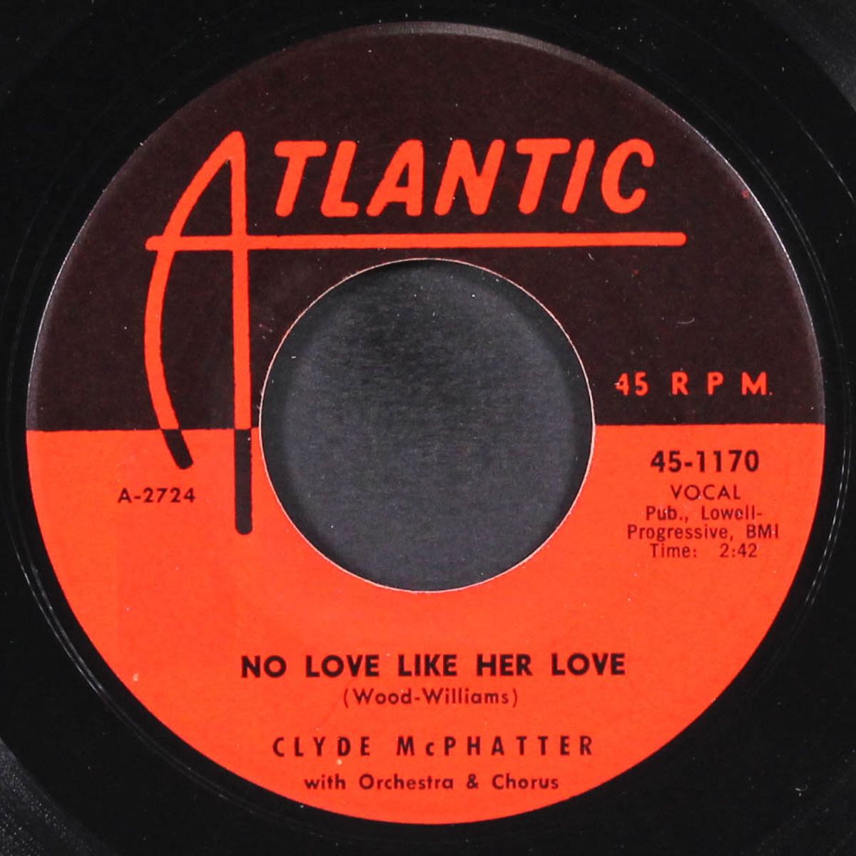 that's enough for me / no love like her love by CLYDE MCPHATTER