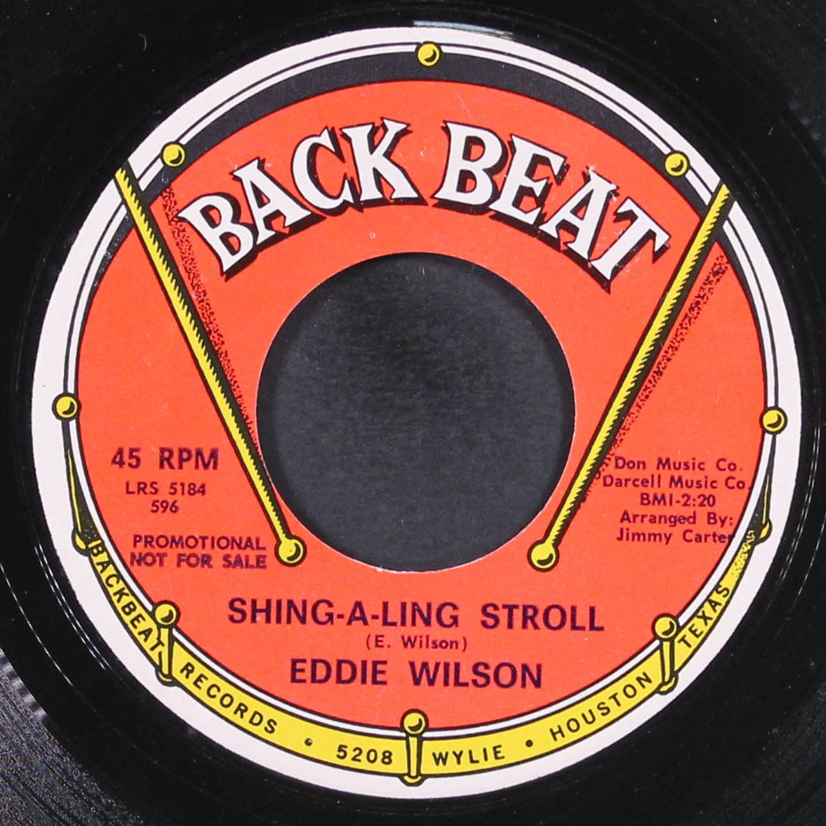 shing-a-ling stroll / don't kick the teenager around by EDDIE WILSON