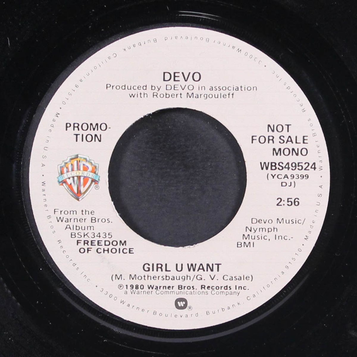 girl u want / mono by DEVO