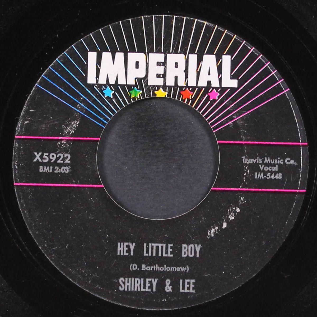 hey little boy / the golden rule by SHIRLEY & LEE