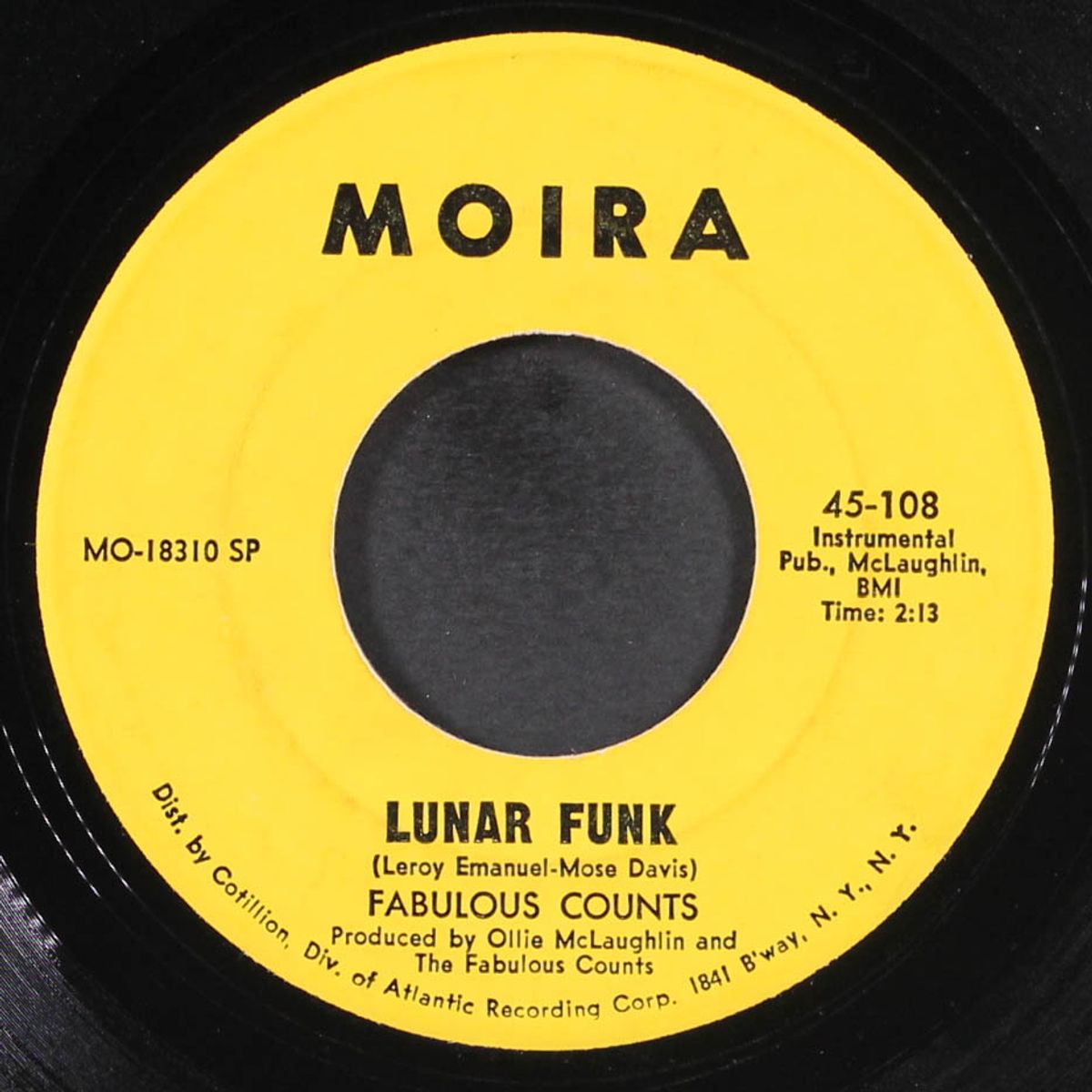 get down people / lunar funk by FABULOUS COUNTS