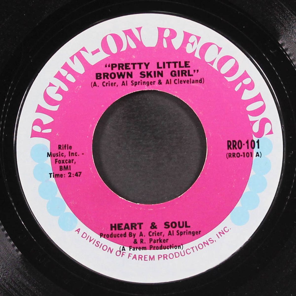pretty little brown skin girl / that's not my bag by HEART & SOUL