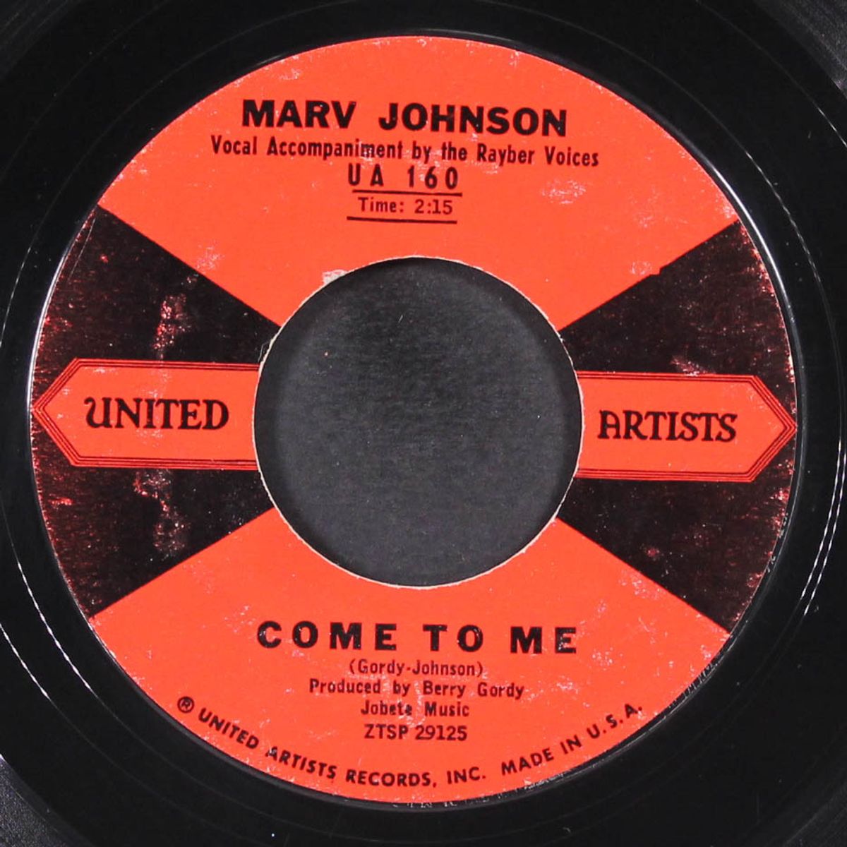 come to me / whisper by MARV JOHNSON