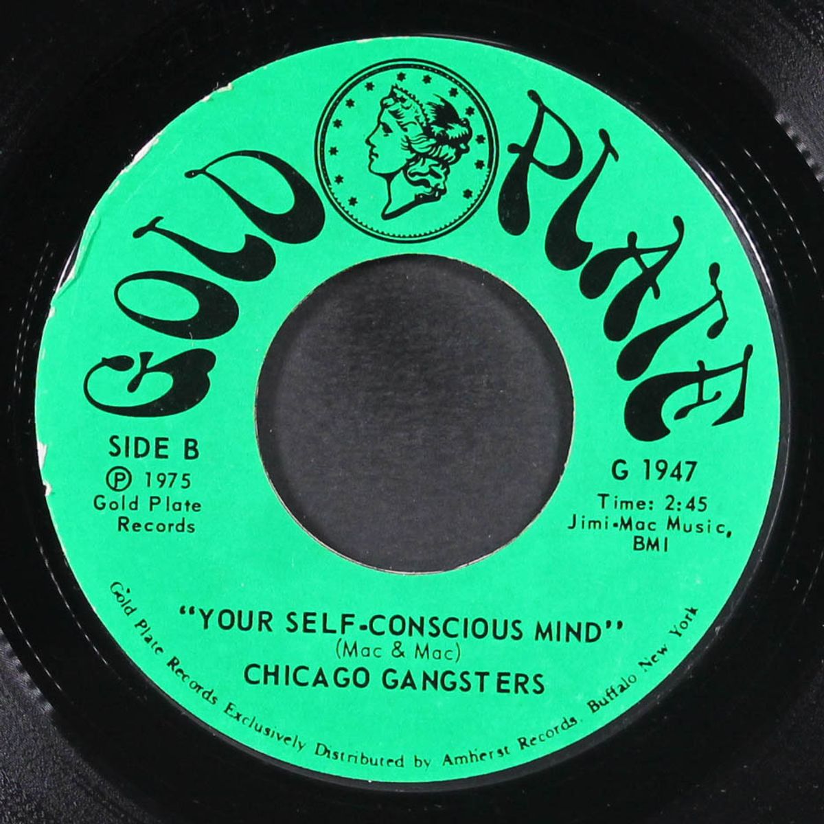 blind over you / your self conscious mind by CHICAGO GANGSTERS