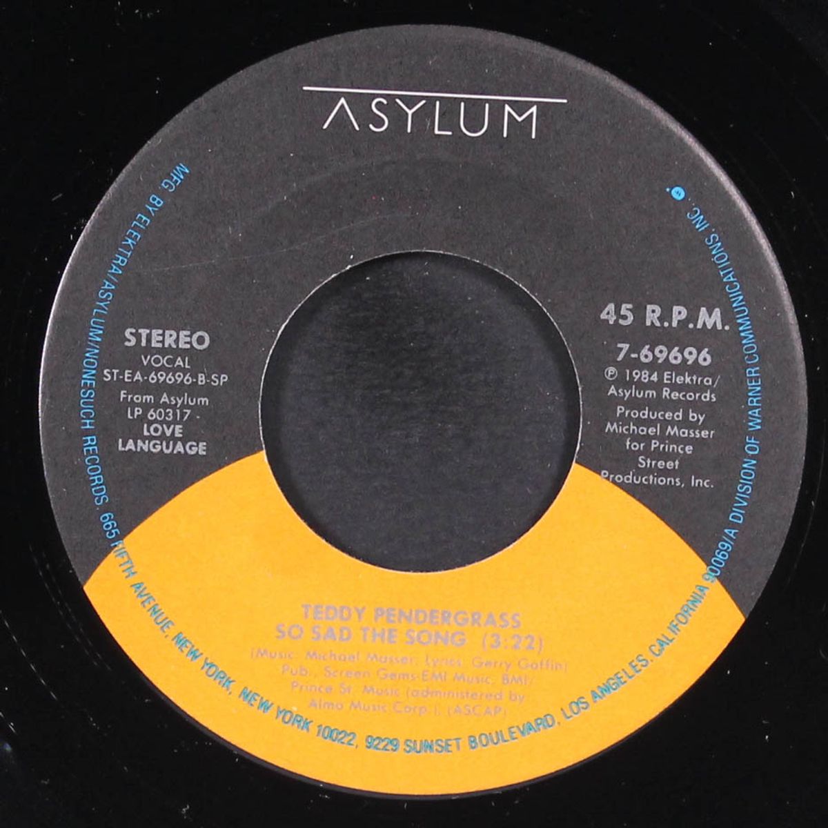 you're my choice tonight / so sad the song by TEDDY PENDERGRASS