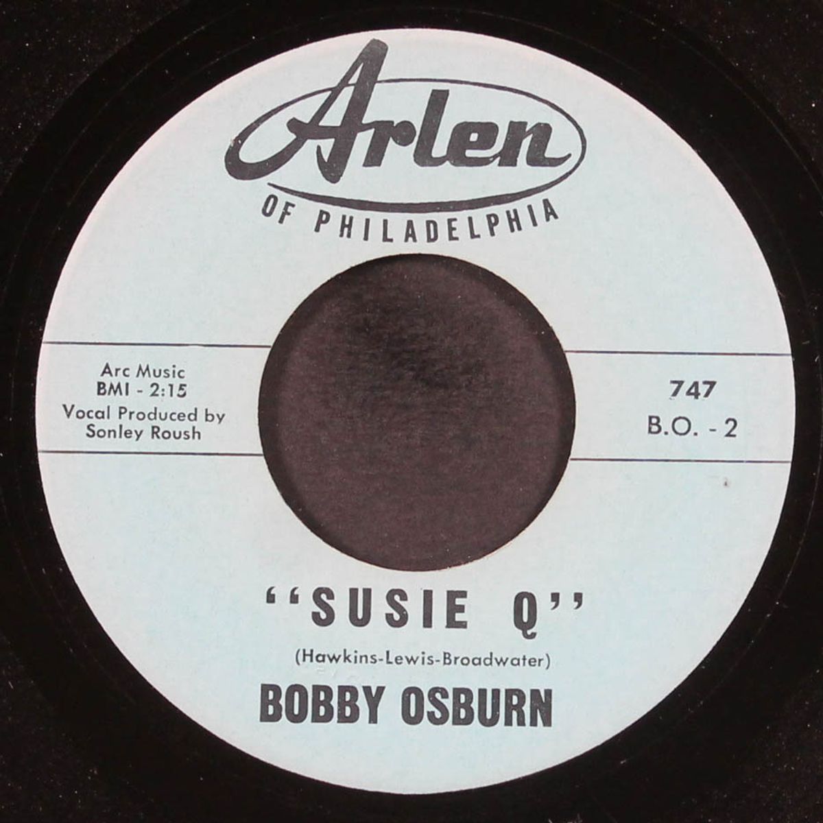susie q / my hearts been broken by BOBBY OSBURN