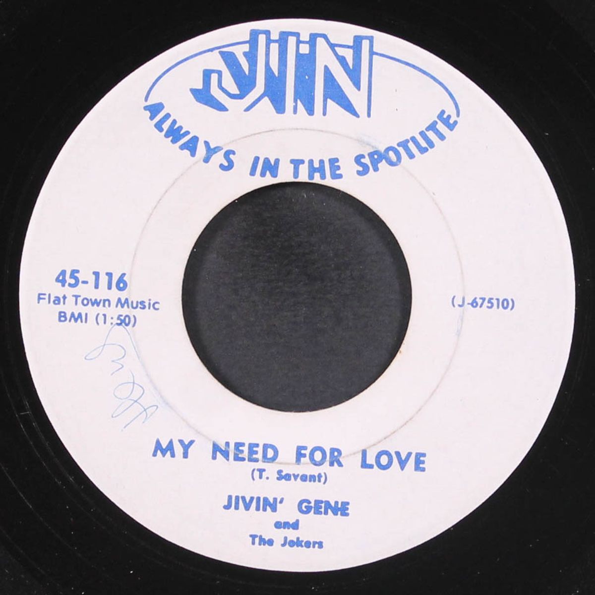breaking up is hard to do by JIVIN' GENE