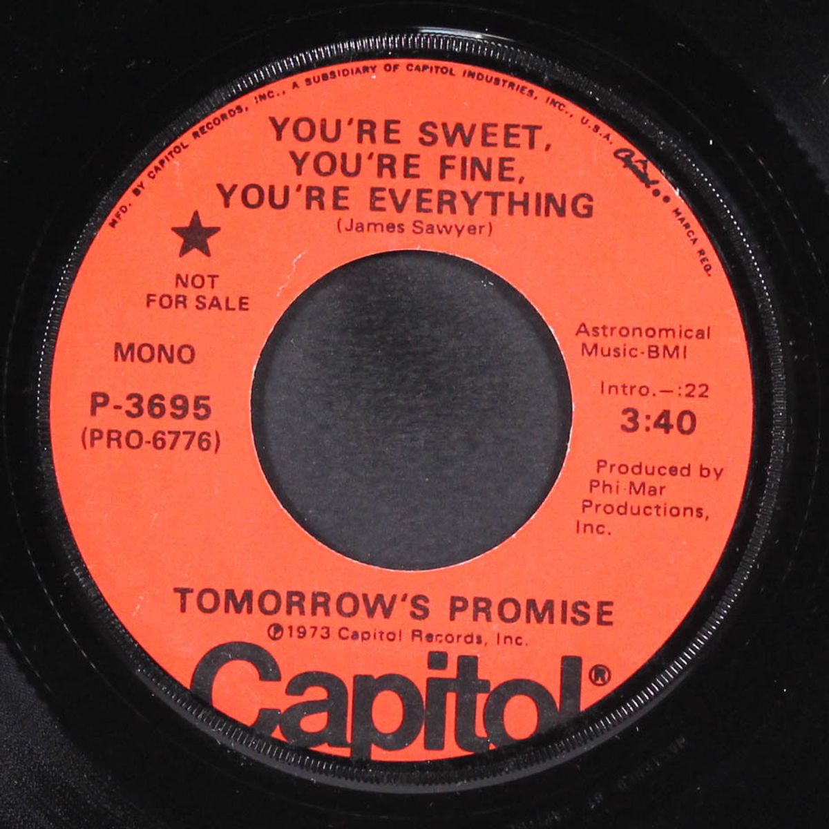 you're sweet you're fine you're everything / mono by TOMORROW'S PROMISE