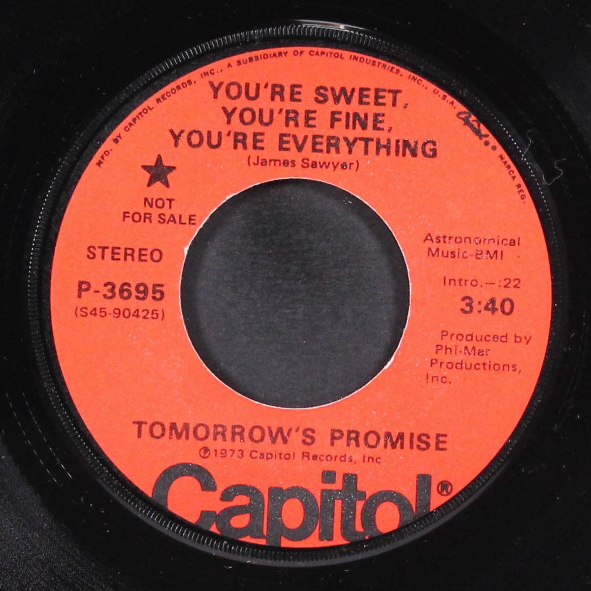 you're sweet you're fine you're everything / mono by TOMORROW'S PROMISE