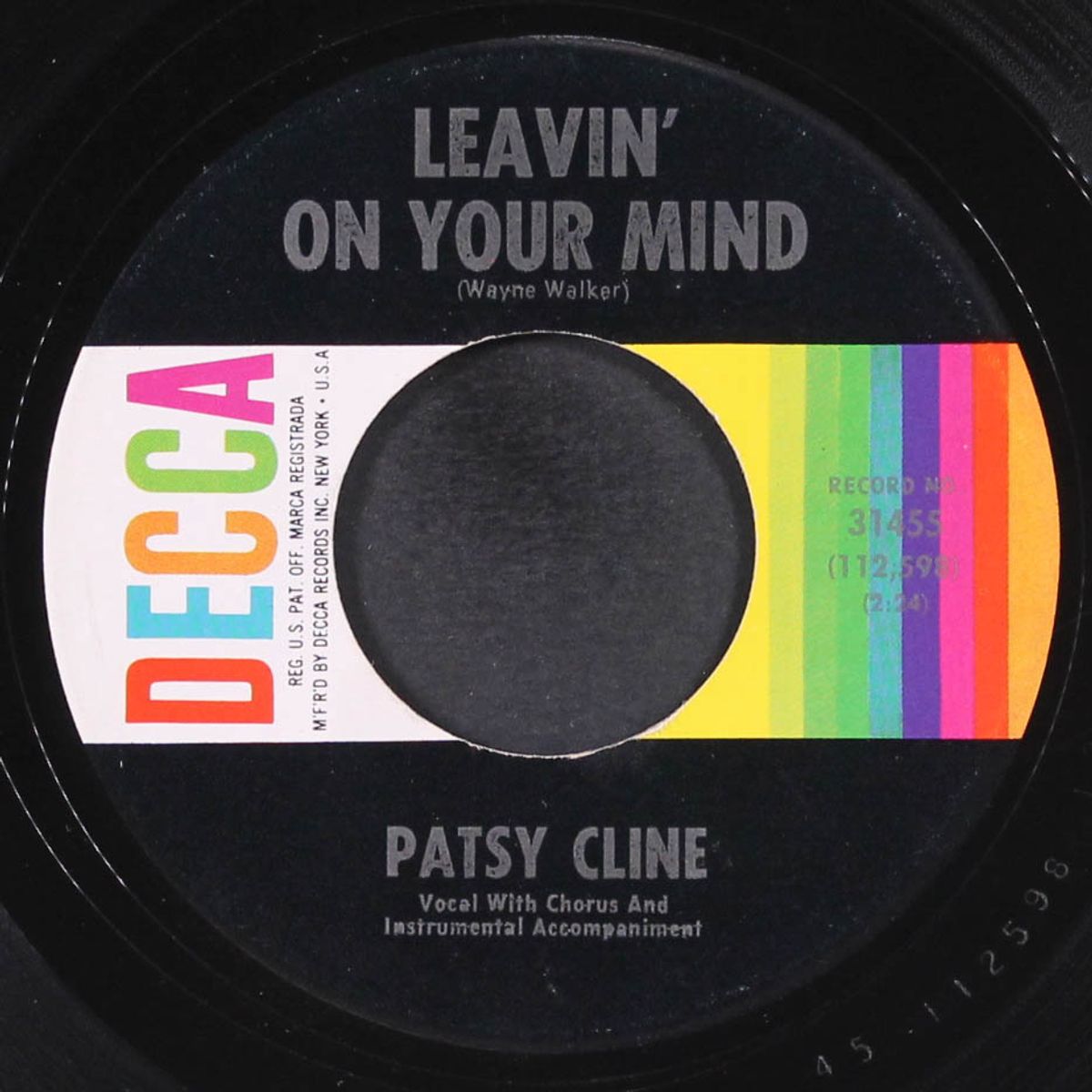 leavin' on your mind by PATSY CLINE