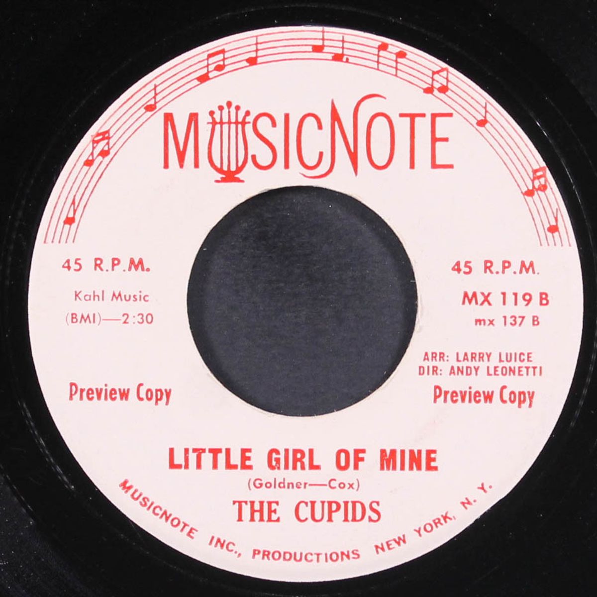 lorraine / little girl of mine by CUPIDS