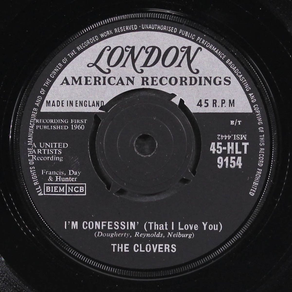 i'm confessin' that i love you / easy lovin' by CLOVERS