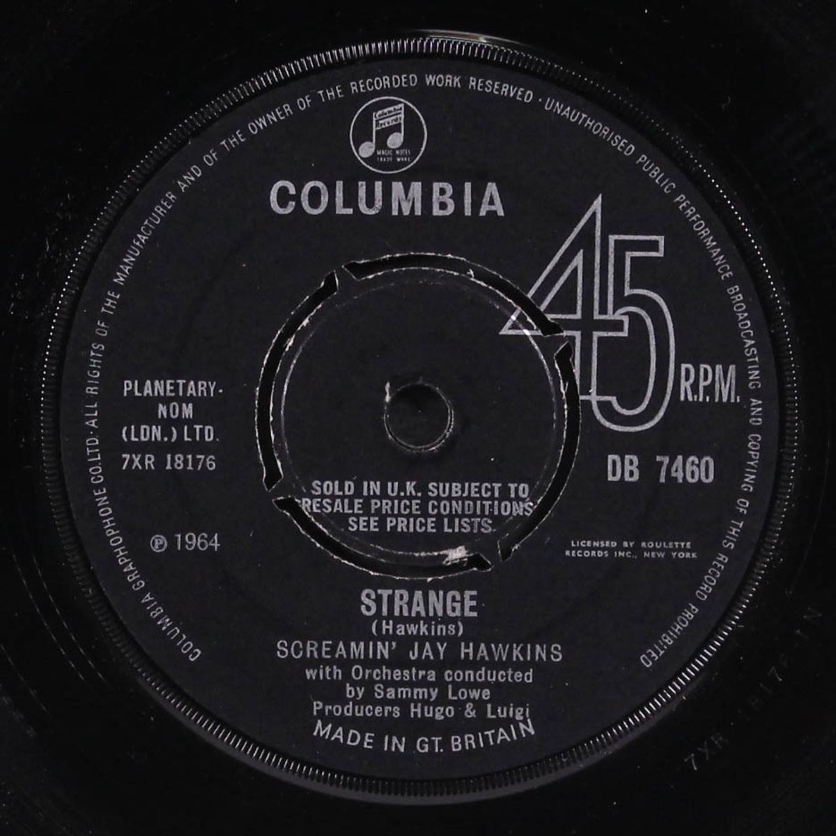 the whammy / strange by SCREAMIN' JAY HAWKINS