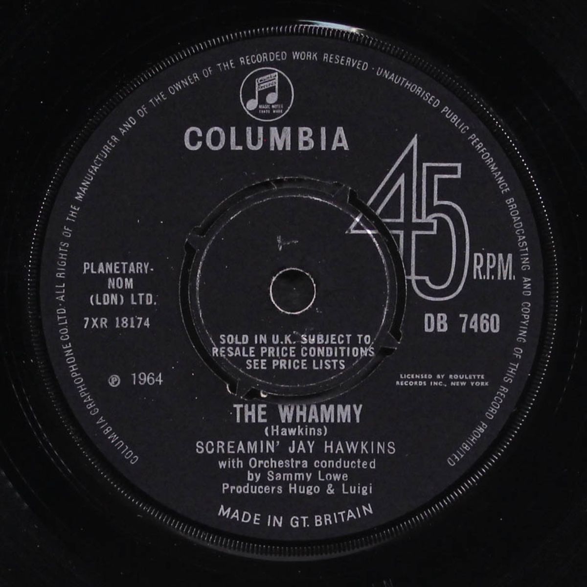 the whammy / strange by SCREAMIN' JAY HAWKINS