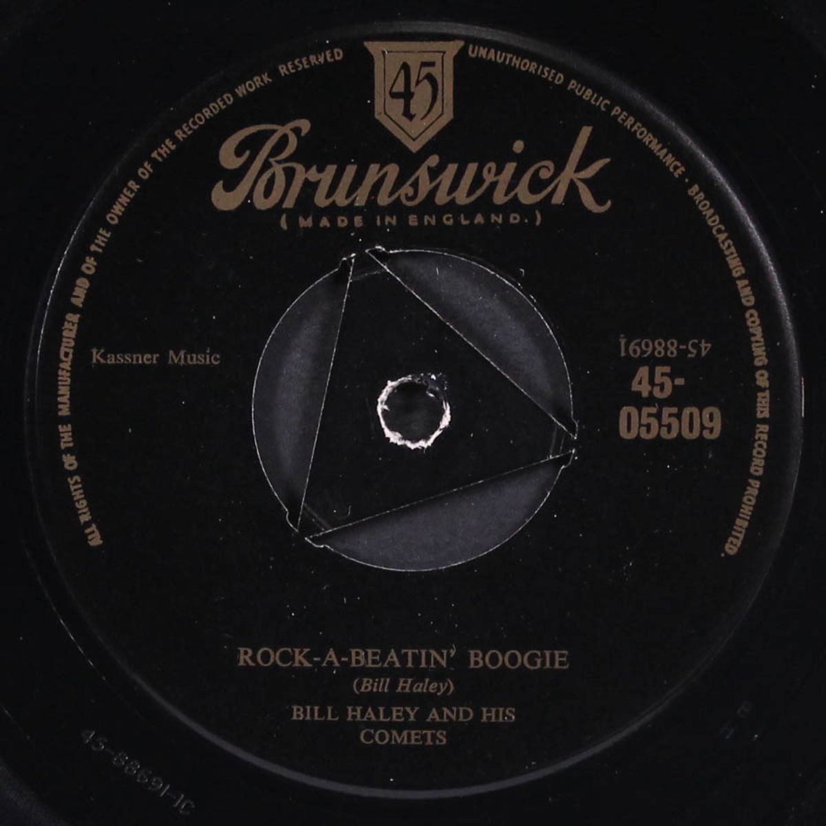 burn that candle / rock-a-beatin' boogie by BILL HALEY