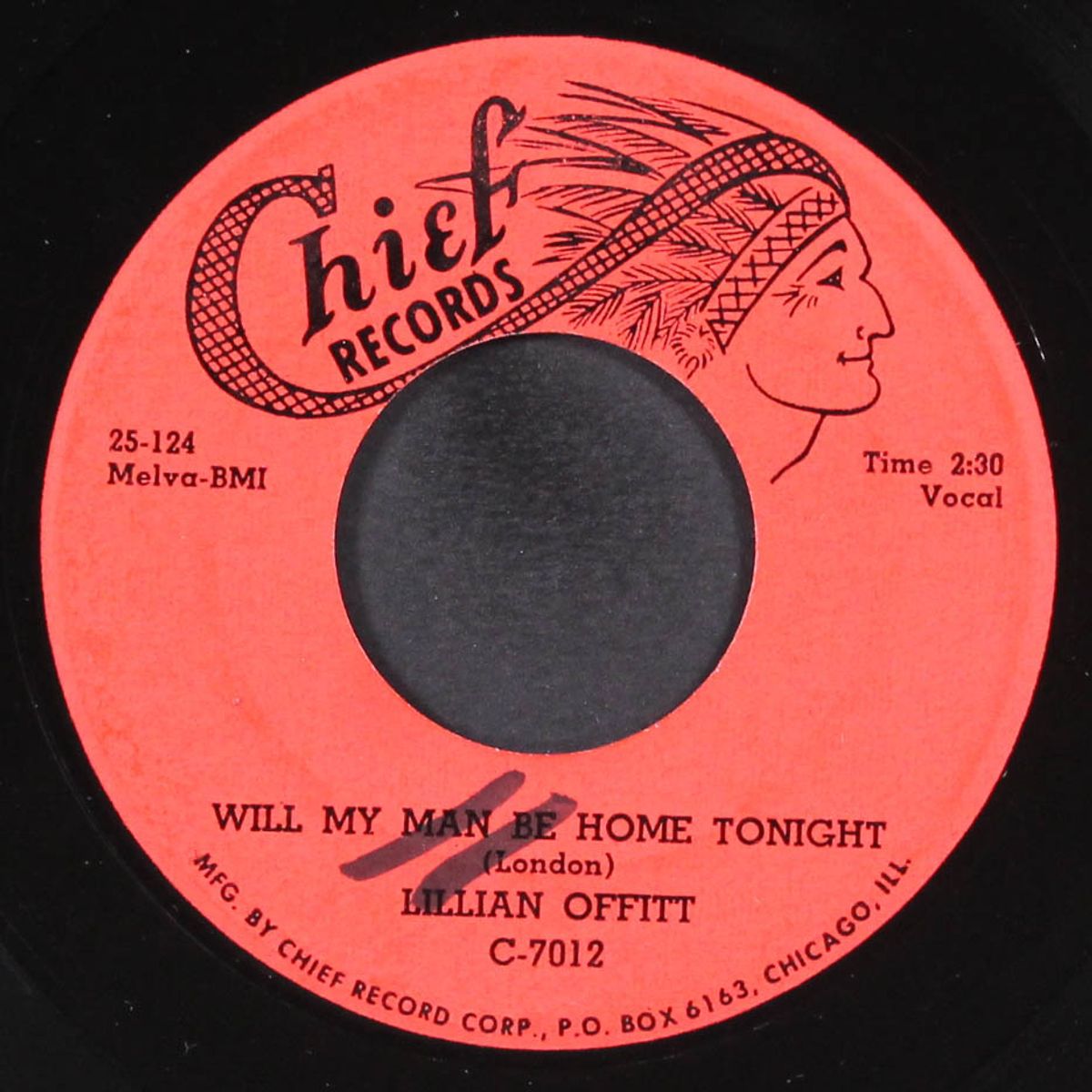 the man won't work / will my man be home tonight by LILLIAN OFFITT