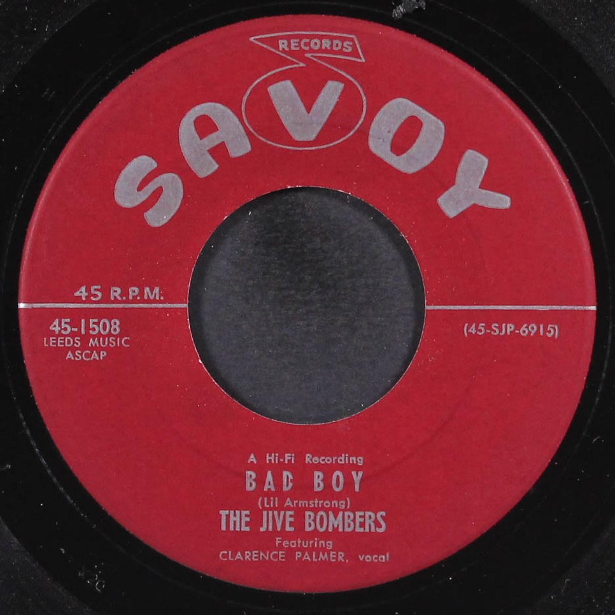 bad boy / when your hair has turned to silver by JIVE BOMBERS