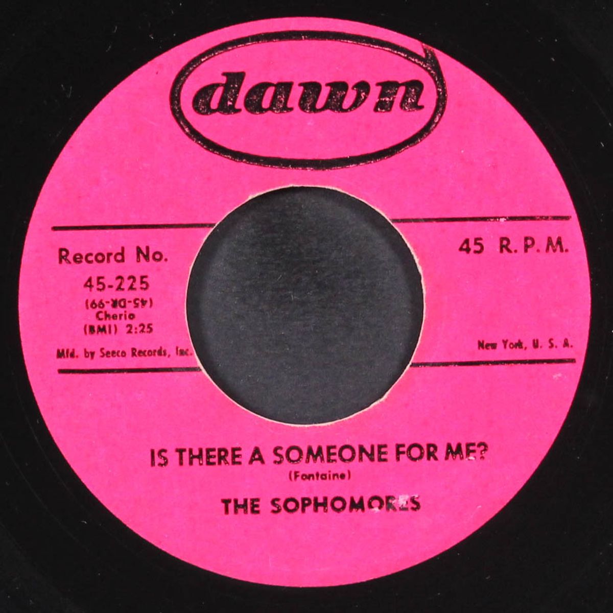 is there a someone for me? / everybody loves me by SOPHOMORES