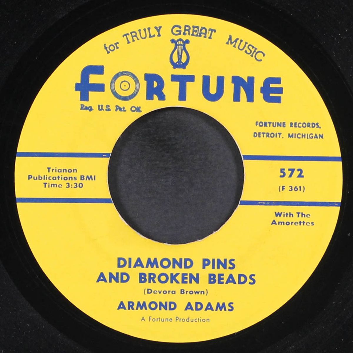 the storm / diamond pins and broken beads by ARMOND ADAMS & AMORETTES