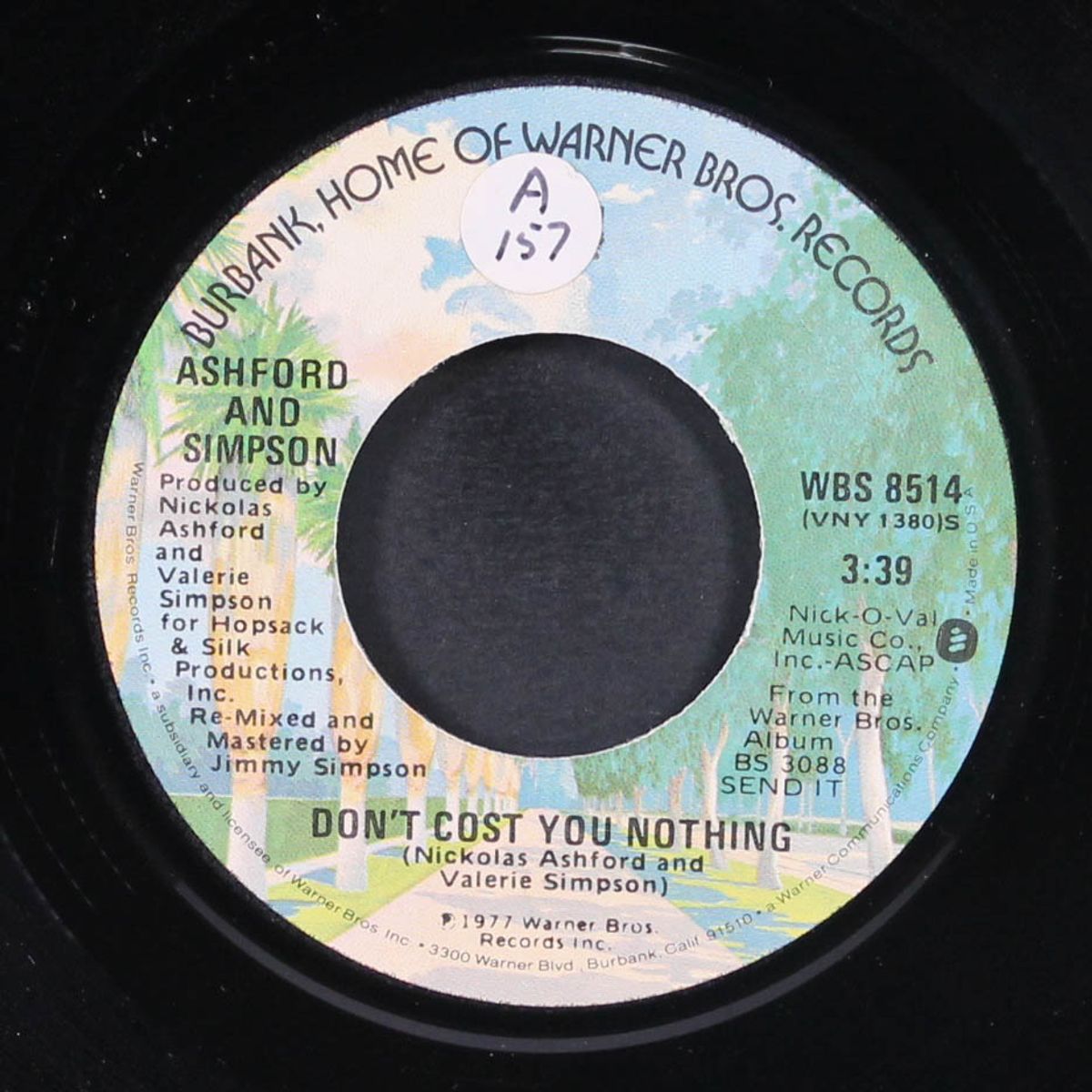 don't cost you nothing / let love use me by ASHFORD & SIMPSON