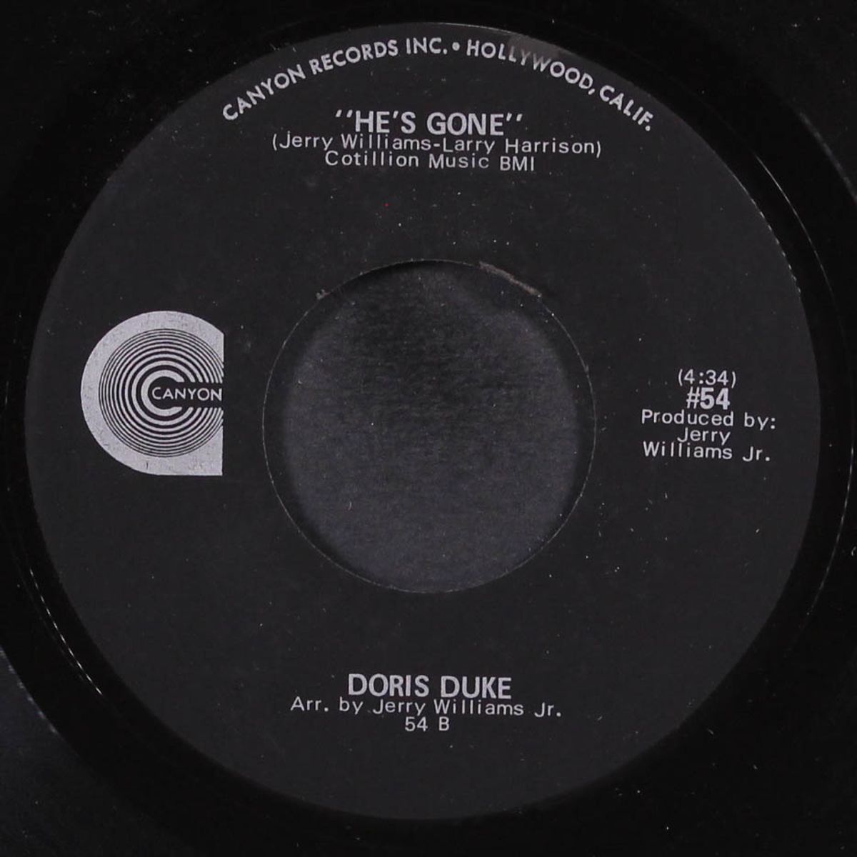 the feeling is right / he's gone by DORIS DUKE