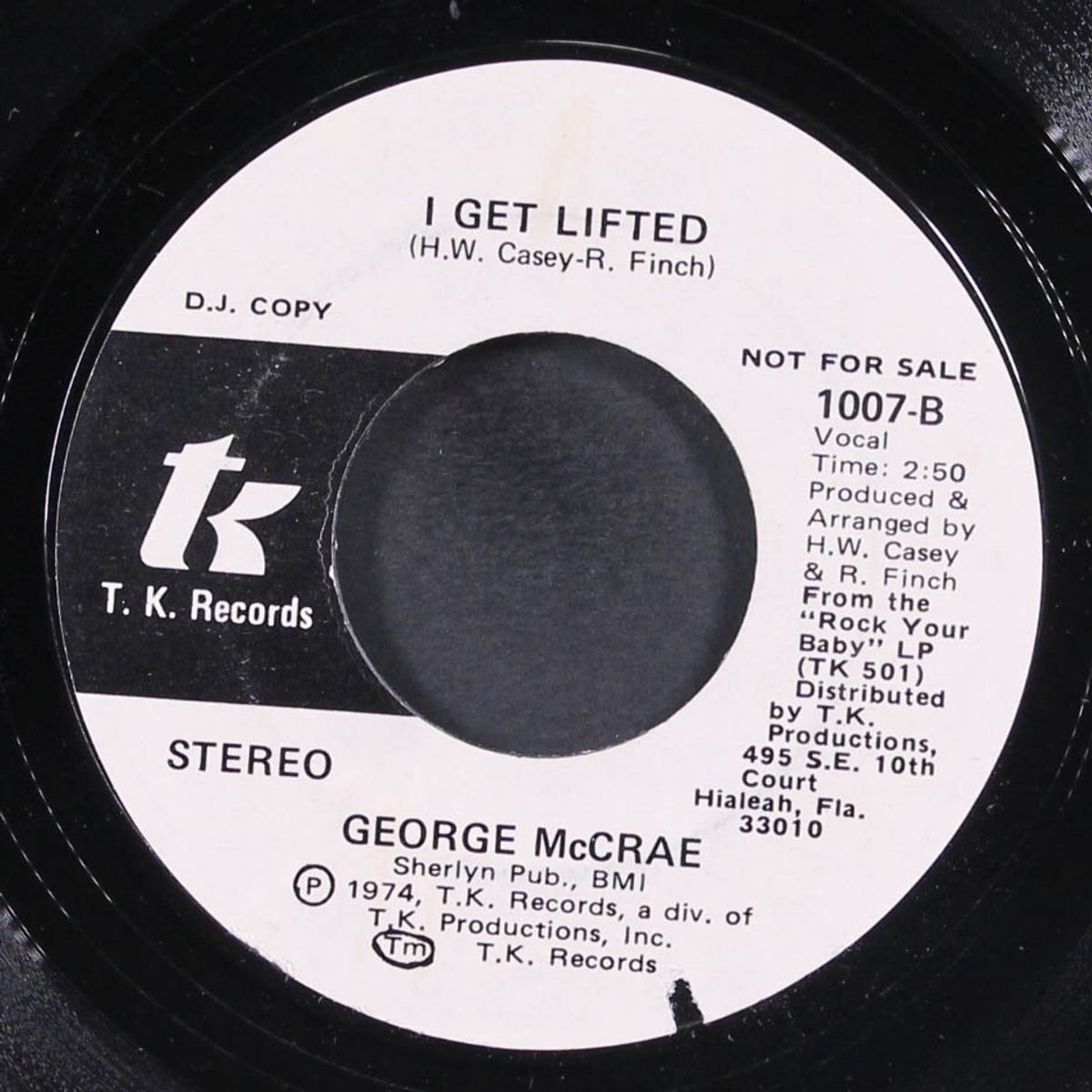 i get lifted / i can't leave you alone by GEORGE MCCRAE