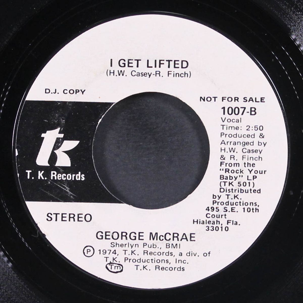 i get lifted / i can't leave you alone by GEORGE MCCRAE