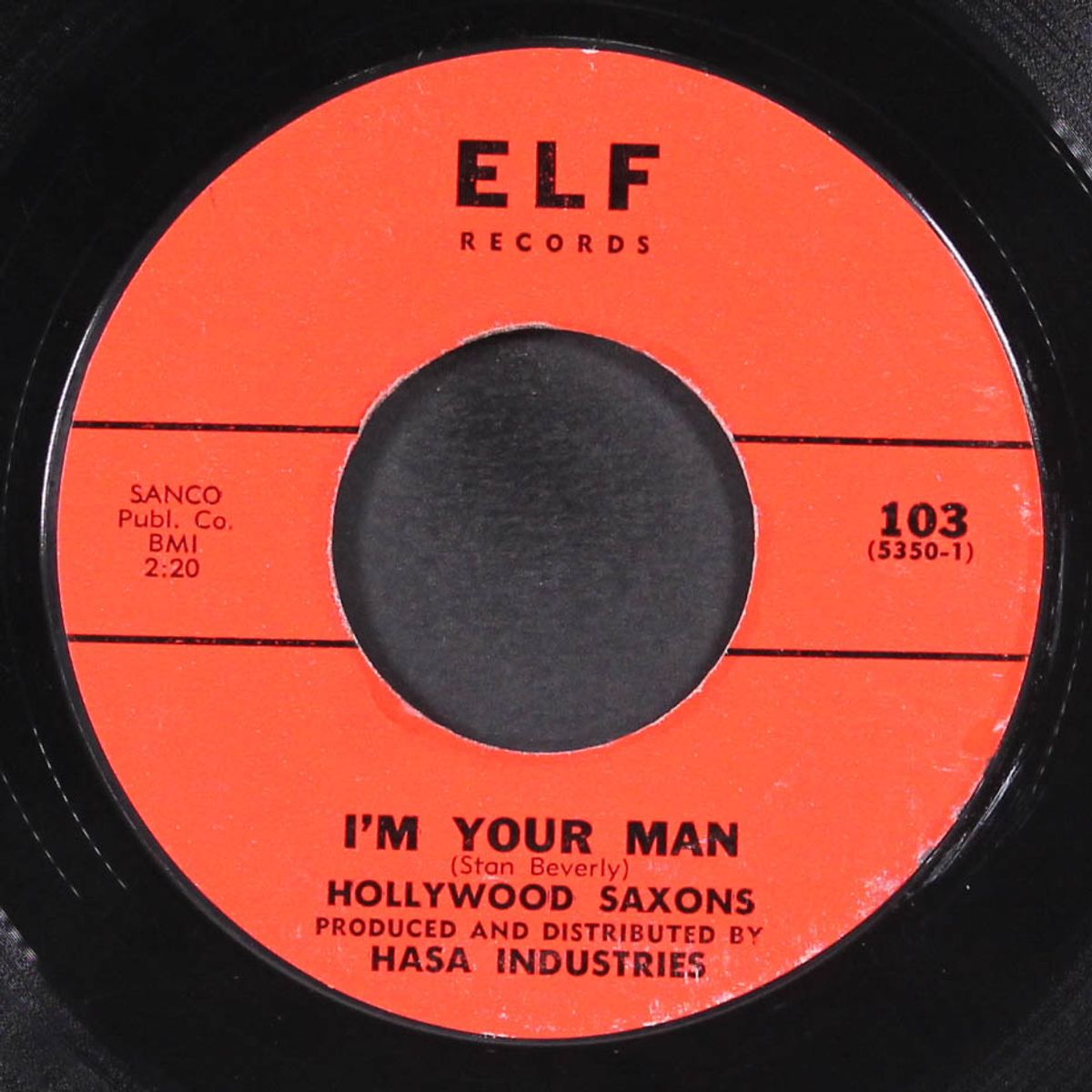 it's you / i'm your man by HOLLYWOOD SAXONS