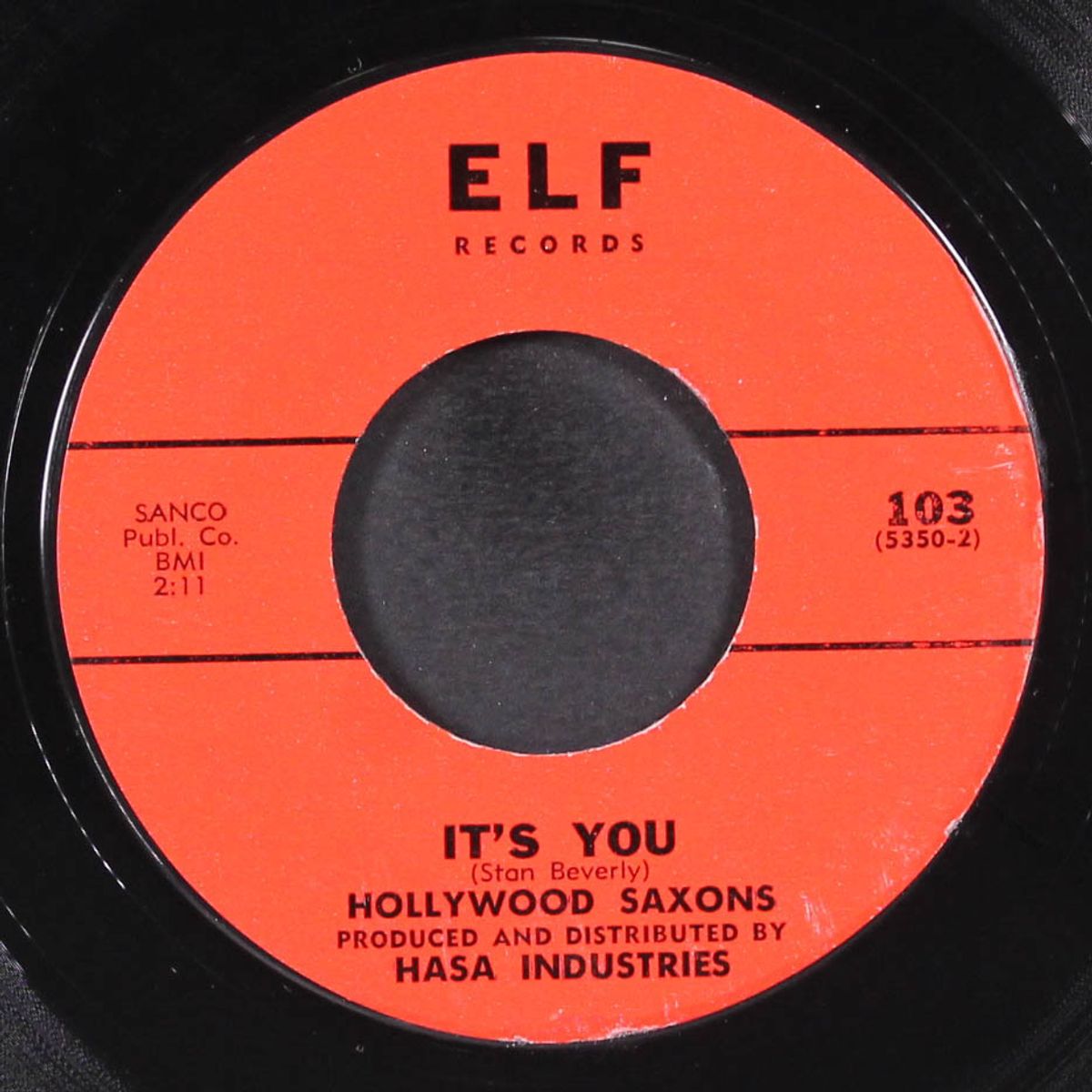 it's you / i'm your man by HOLLYWOOD SAXONS