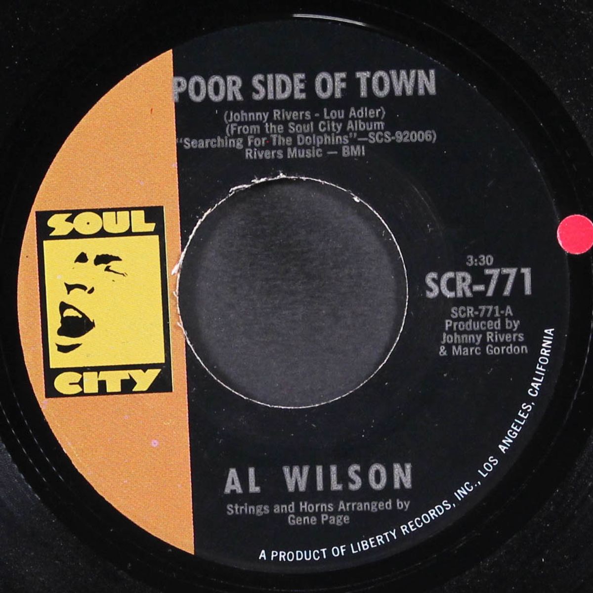 poor side of town / the dolphins by AL WILSON