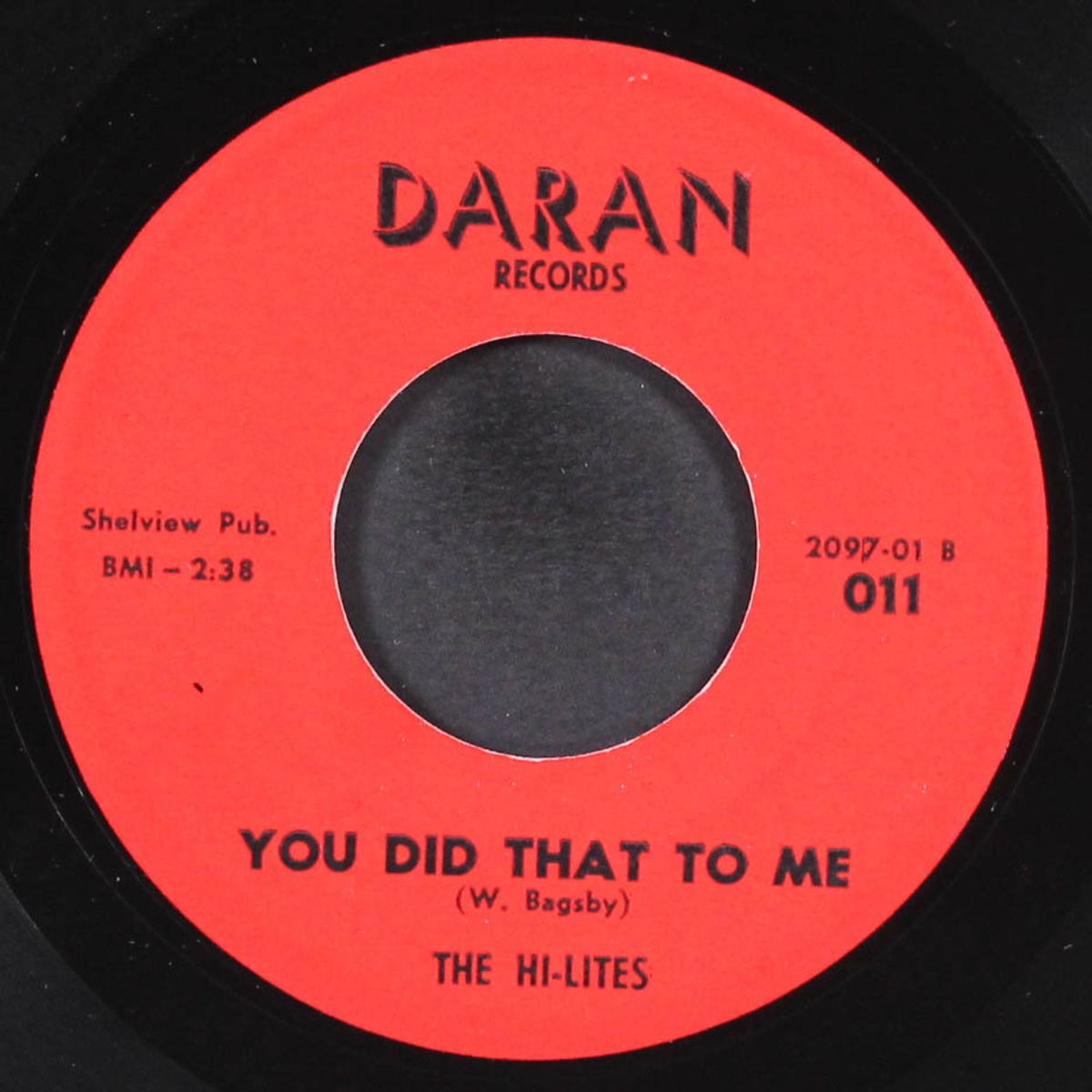 one by one / you did that to me by HI-LITES