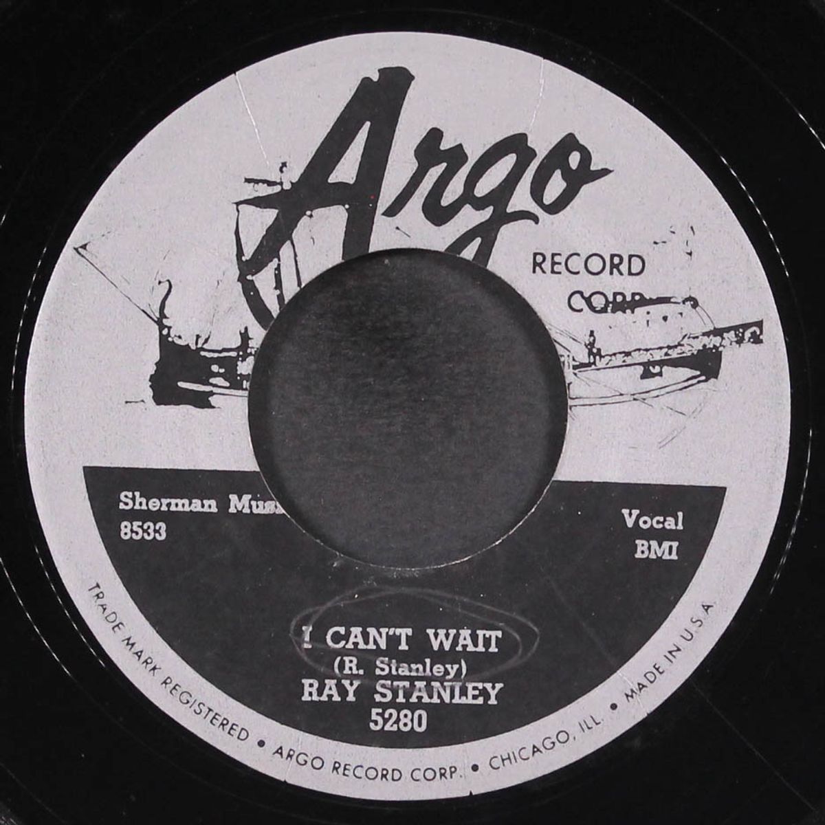 i can't wait / over a coke by RAY STANLEY