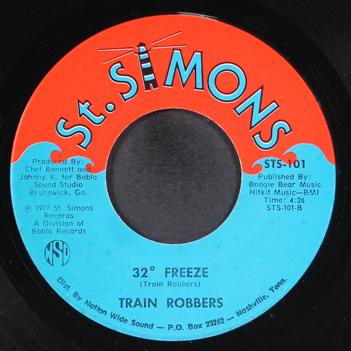 tricky dick / 32 degree freeze by TRAIN ROBBERS