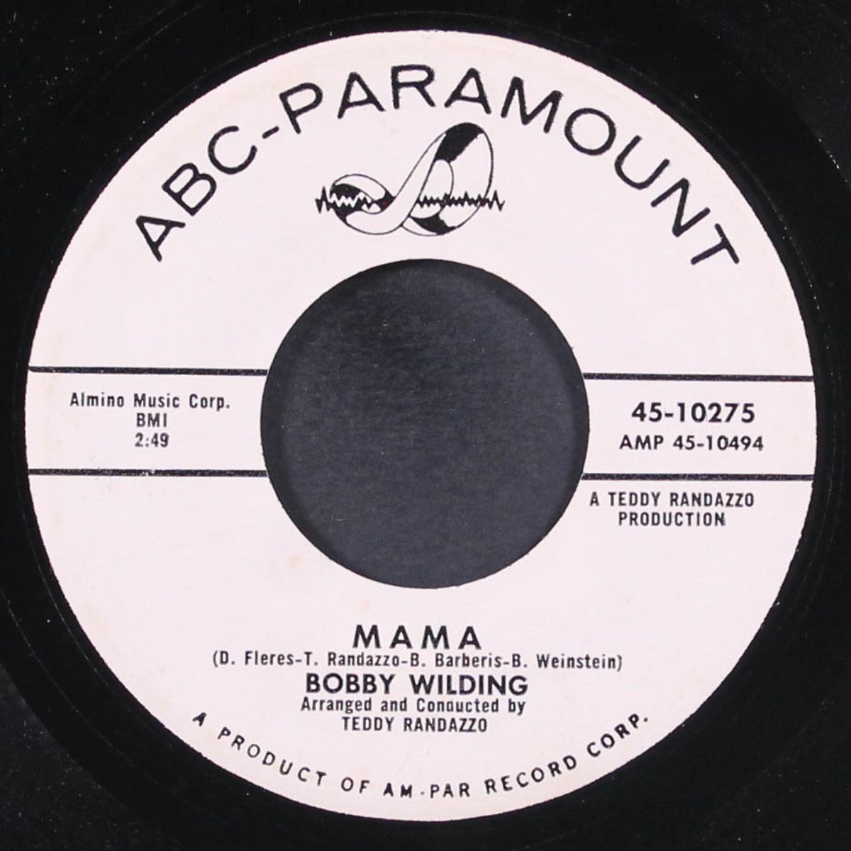 you give me no choice / mama by BOBBY WILDING
