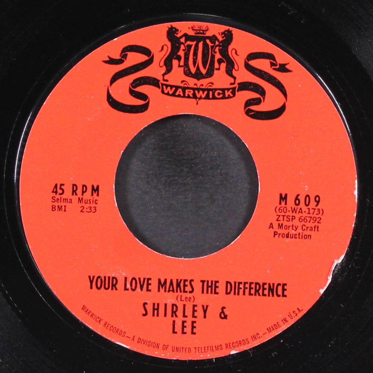 two peas in a pod / your love makes the difference by SHIRLEY & LEE