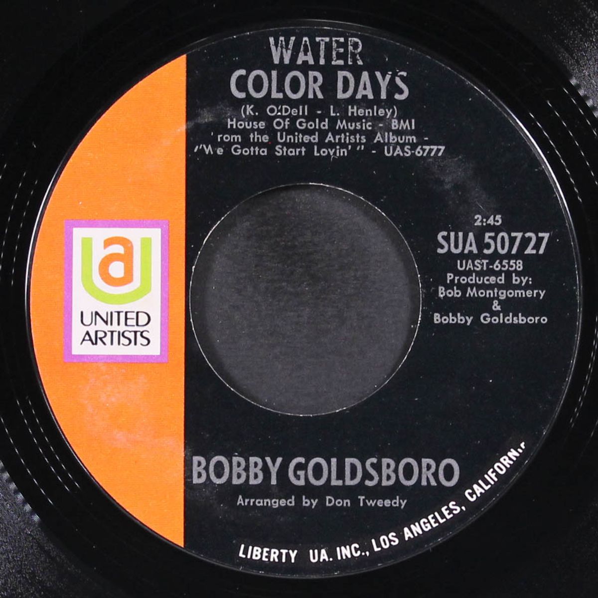 watching scotty grow / water color days by BOBBY GOLDSBORO