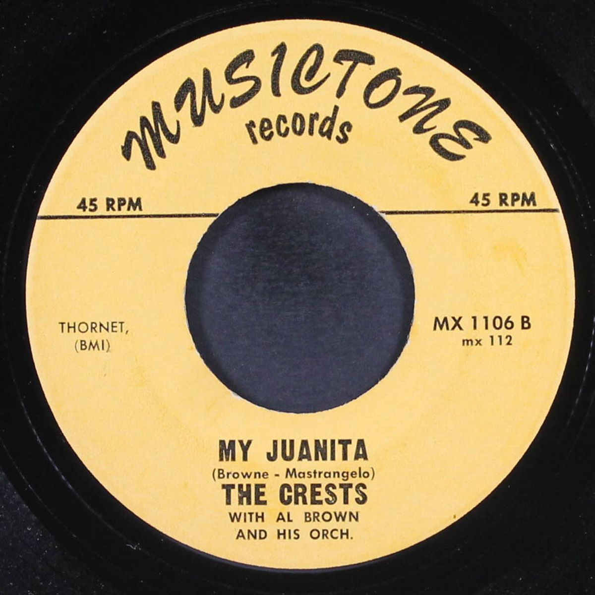 sweetest one / my juanita by CRESTS