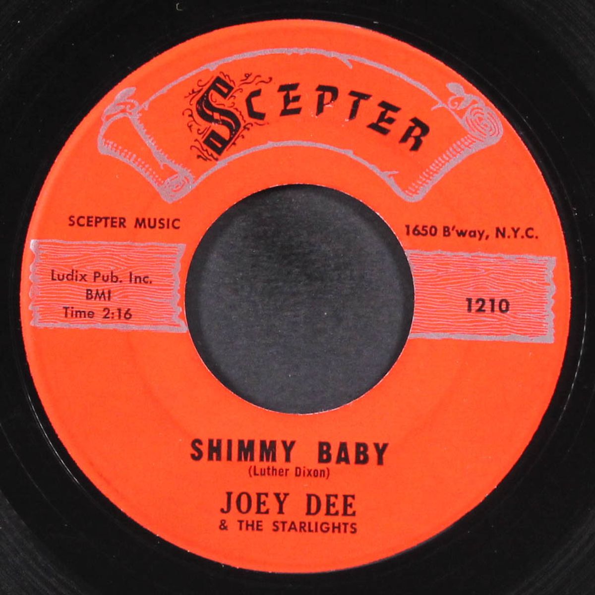 face of an angel / shimmy baby by JOEY DEE & STARLITERS