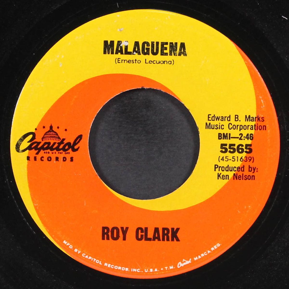 malaguena / the tip of my fingers by ROY CLARK